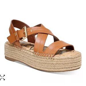 Sam Edelman Strappy Espadrille Platform Sandals